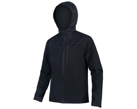 Endura Hummvee Waterproof Hooded Jacket (Black) (L)
